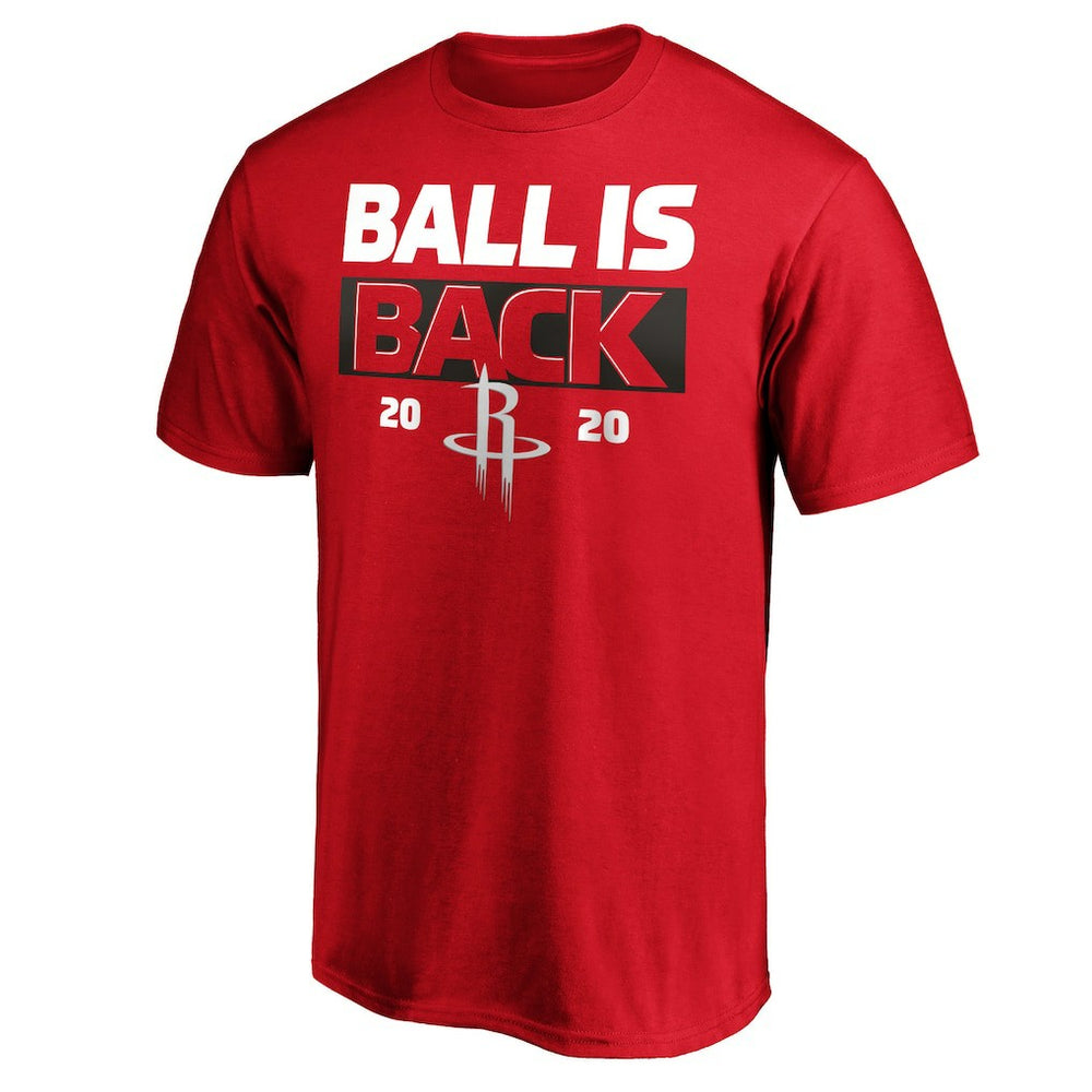 Houston Rockets Ball Is Back T-Shirt Red - NBA