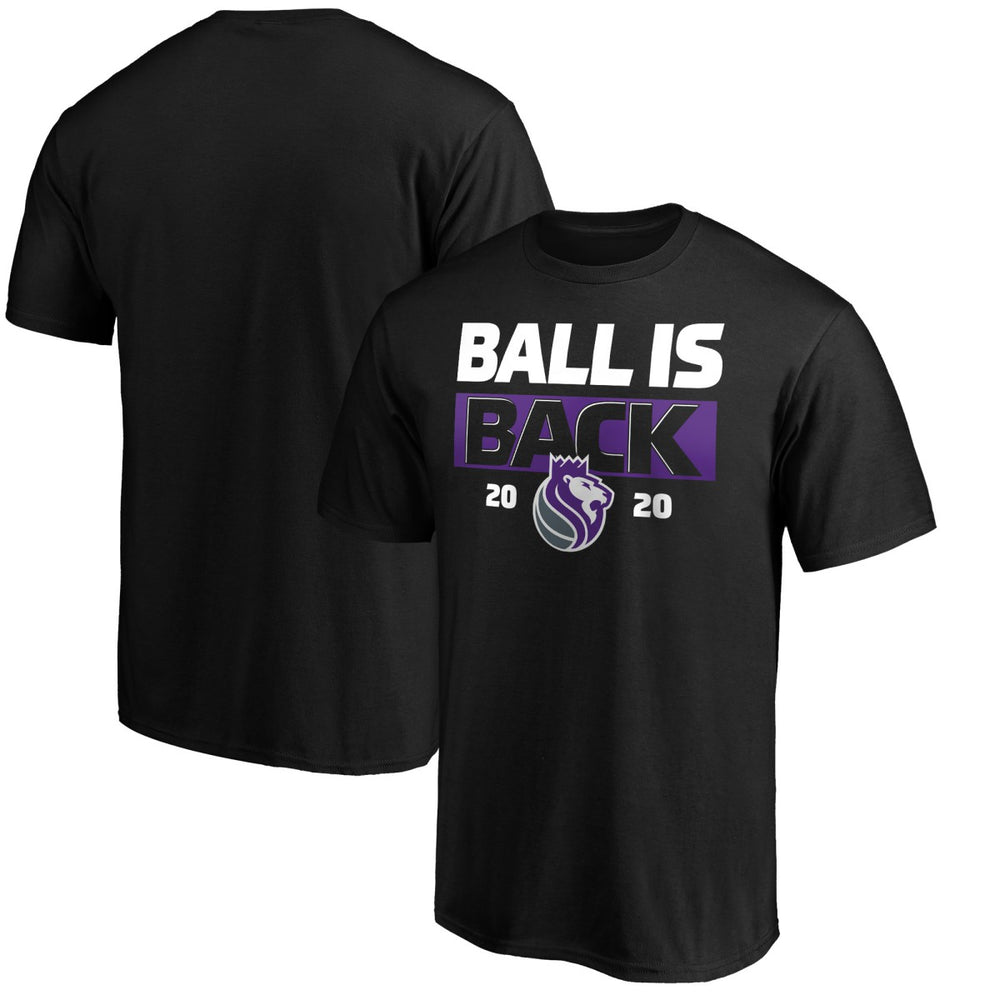 Sacramento Kings Ball Is Back T-Shirt Black - NBA