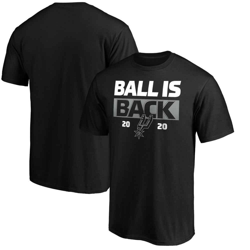 San Antonio Spurs Ball Is Back T-Shirt Black - NBA