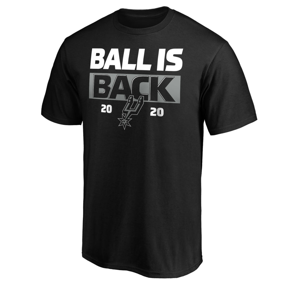 San Antonio Spurs Ball Is Back T-Shirt Black - NBA