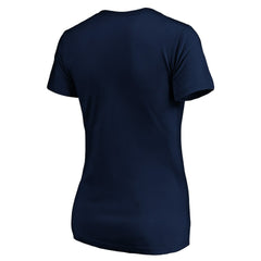 Indiana Pacers Women's Ball Is Back V-Neck T-Shirt Navy - NBA