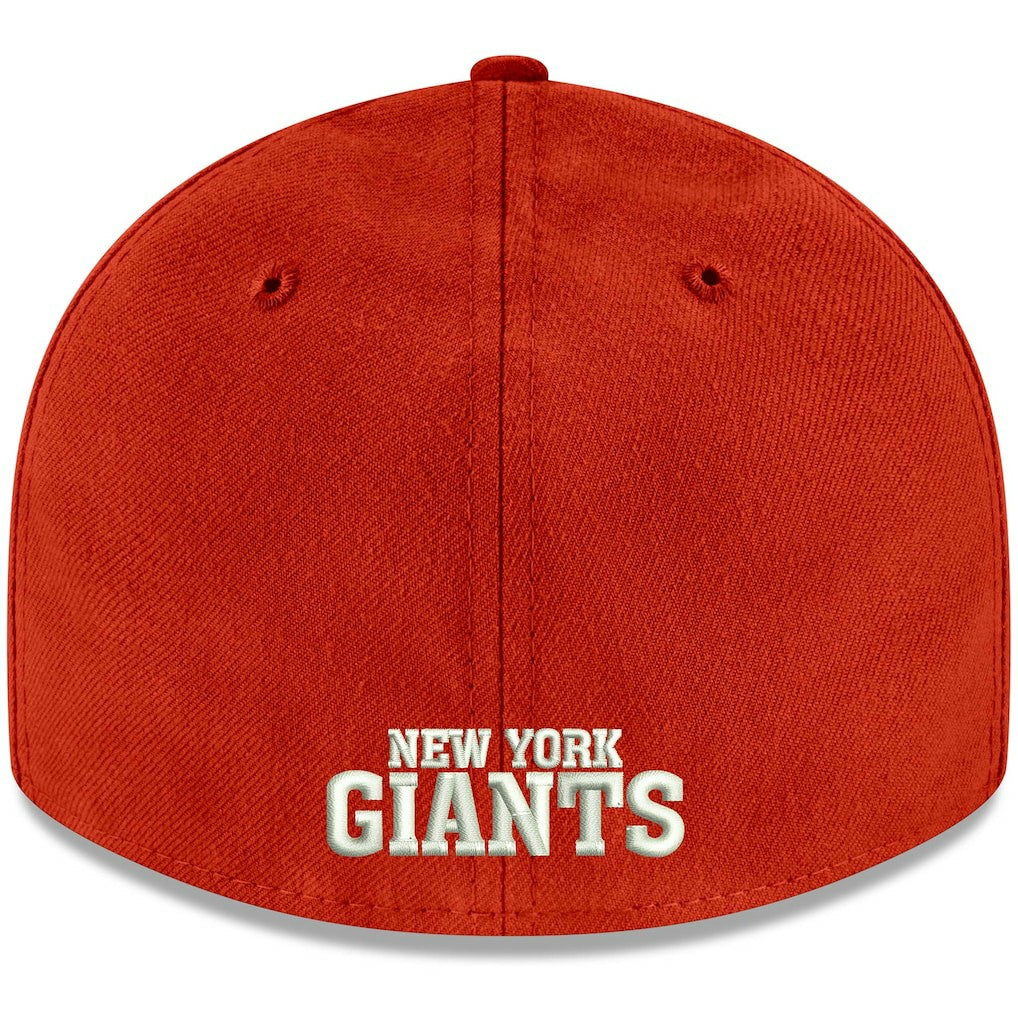 New York Giants New Era Omaha Throwback Low Profile 59FIFTY Fitted Hat Red | NFL