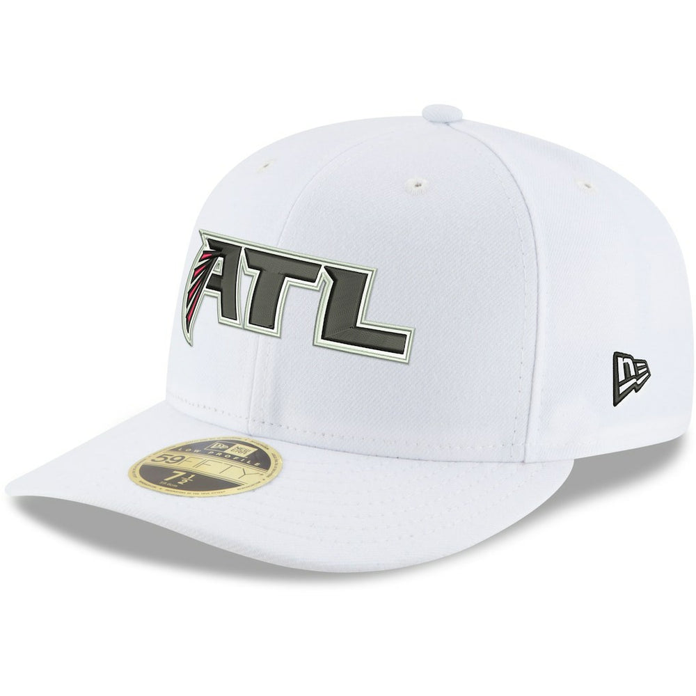 Atlanta Falcons New Era Omaha Low Profile 59FIFTY Fitted Hat White | NFL
