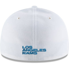 Los Angeles Rams New Era Omaha Low Profile 59FIFTY Fitted Hat White | NFL