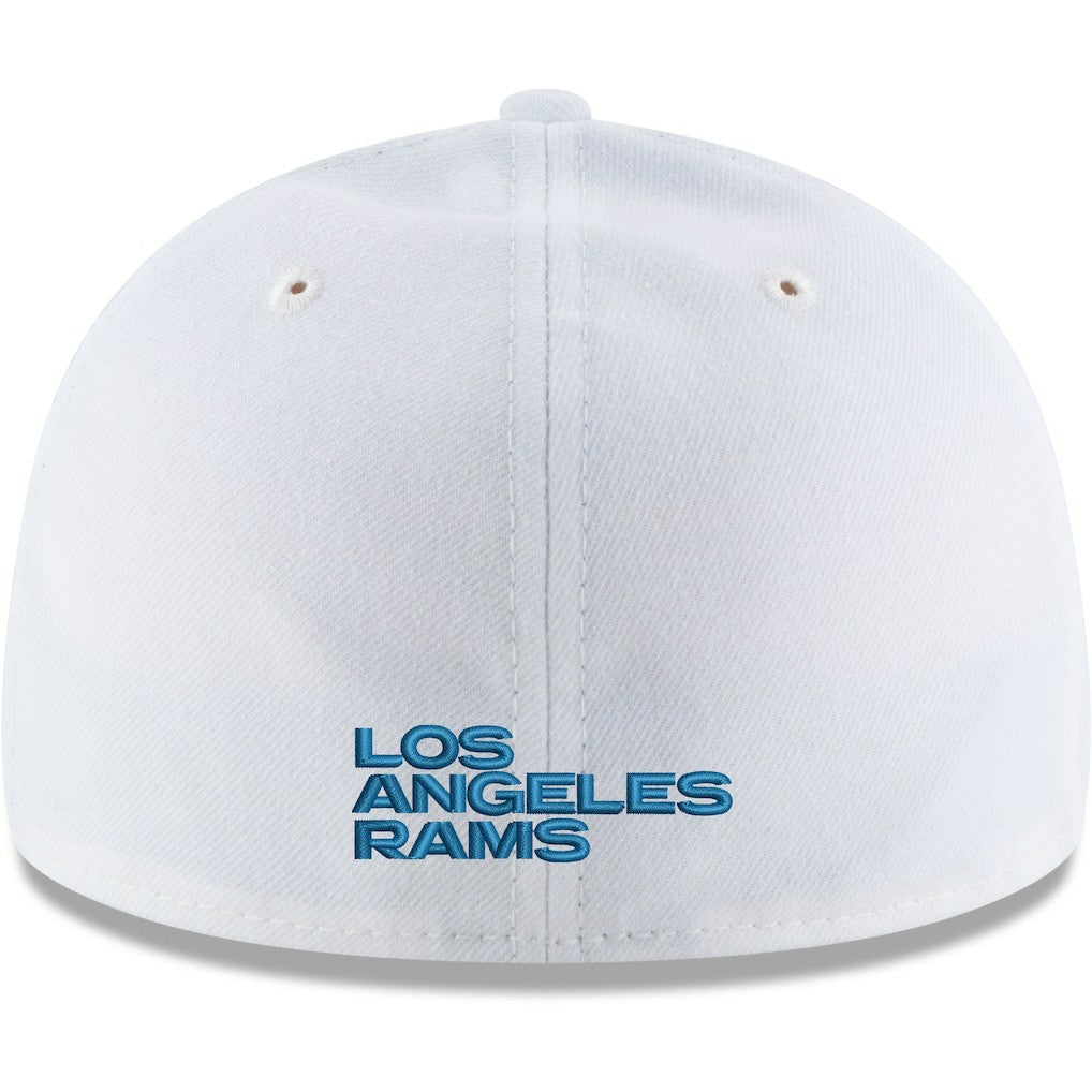 Los Angeles Rams New Era Omaha Low Profile 59FIFTY Fitted Hat White | NFL
