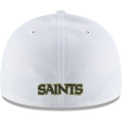 New Orleans Saints New Era Omaha Low Profile 59FIFTY Fitted Hat White | NFL