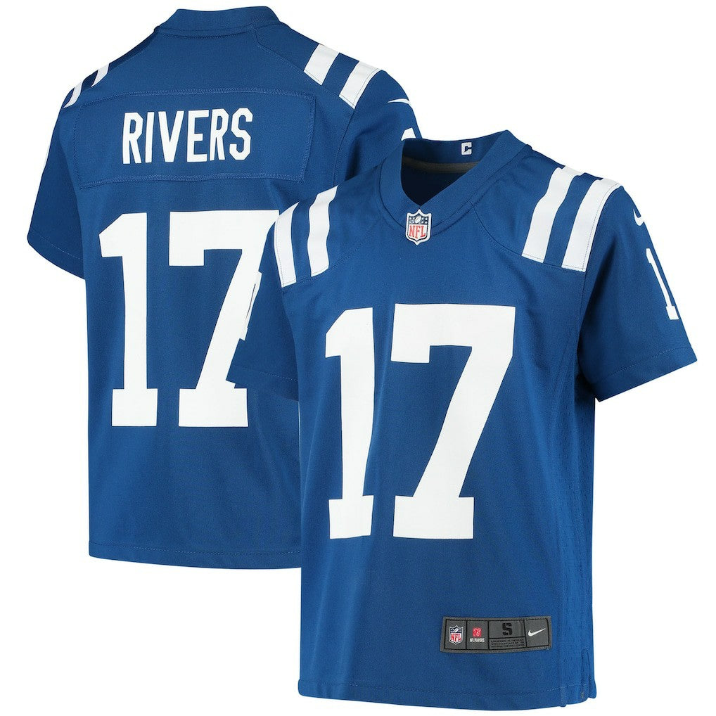 Philip Rivers Indianapolis Colts Youth Game Jersey Royal | Nike for Sale