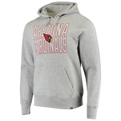 Arizona Cardinals '47 Bevel Pullover Hoodie Heathered Gray | 47 brand