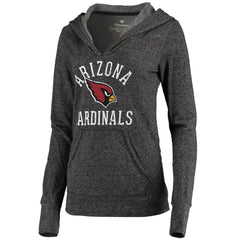 Arizona Cardinals Women's Doubleface Slub Pullover Hoodie Black | Fanatics