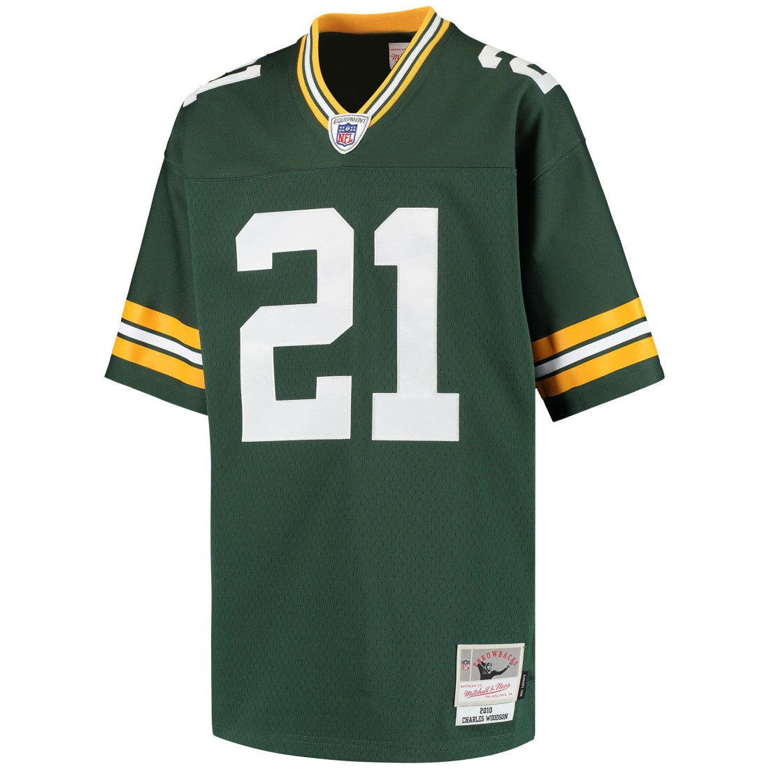 Charles Woodson Green Bay Packers Youth Retired Player Legacy Jersey Green | Mitchell & Ness