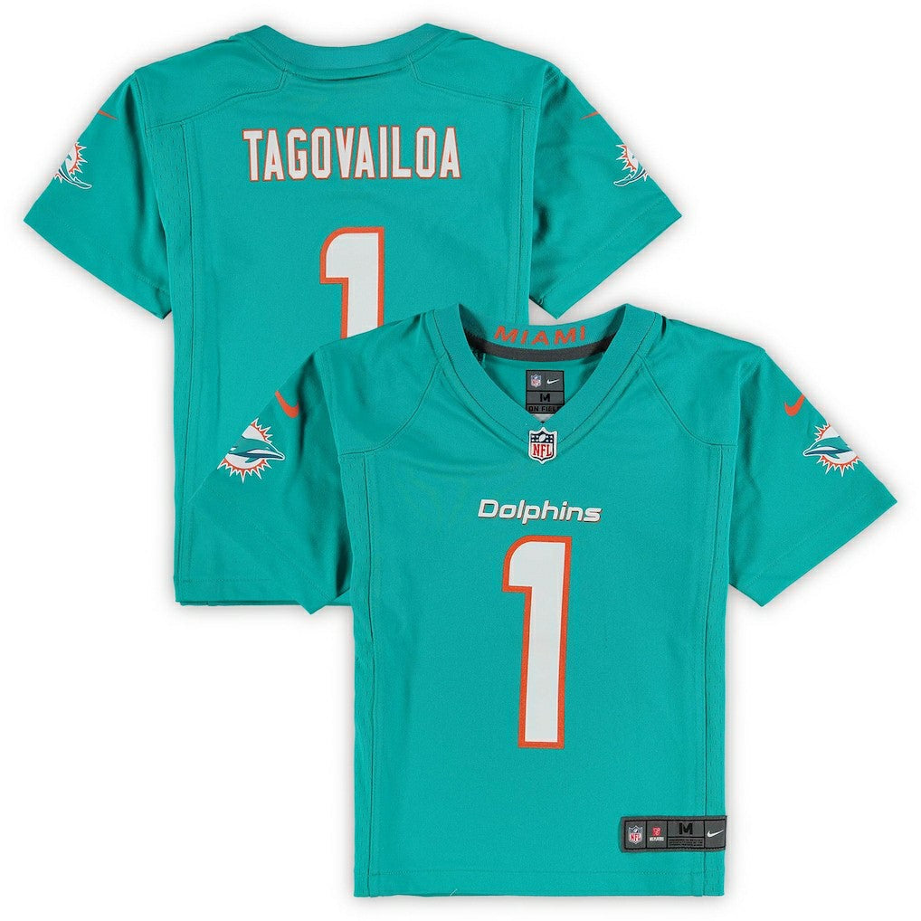 Tua Tagovailoa Miami Dolphins Preschool Game Jersey Aqua | Nike for Sale