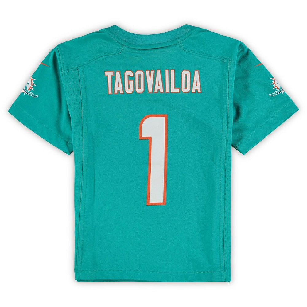 Tua Tagovailoa Miami Dolphins Preschool Game Jersey Aqua | Nike for Sale