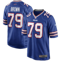 Ruben Brown Buffalo Bills Game Retired Player Jersey Royal | Nike for Sale