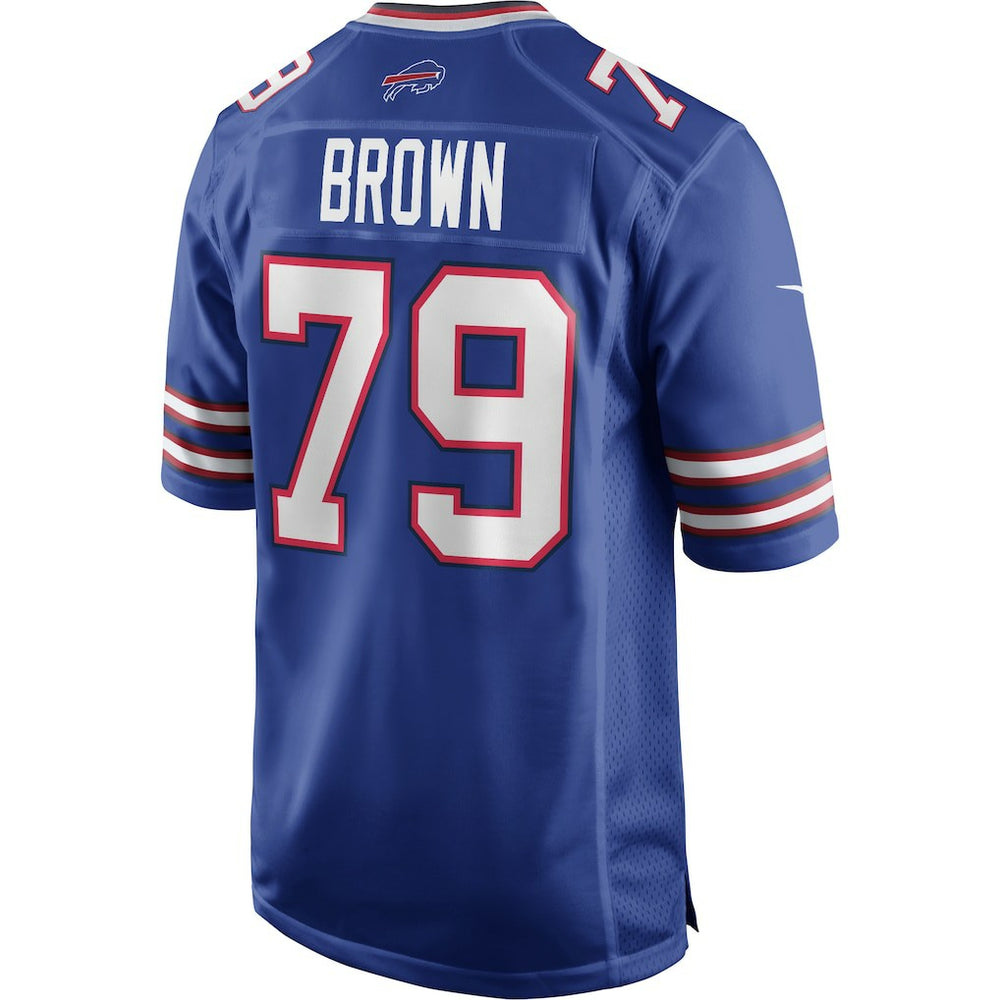 Ruben Brown Buffalo Bills Game Retired Player Jersey Royal | Nike for Sale