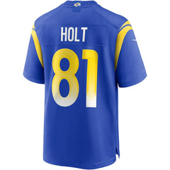 Torry Holt Los Angeles Rams Game Retired Player Jersey Royal | Nike for Sale