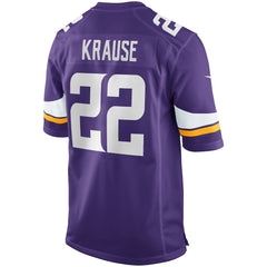 Paul Krause Minnesota Vikings Game Retired Player Jersey Purple | Nike for Sale