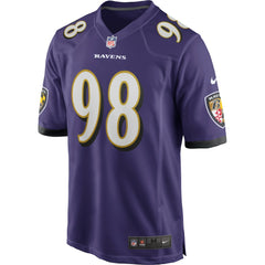 Tony Siragusa Baltimore Ravens Game Retired Player Jersey Purple | Nike for Sale