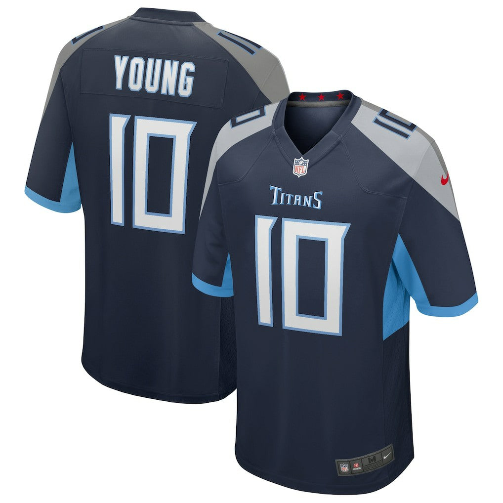 Vince Young Tennessee Titans Game Retired Player Jersey Navy | Nike for Sale