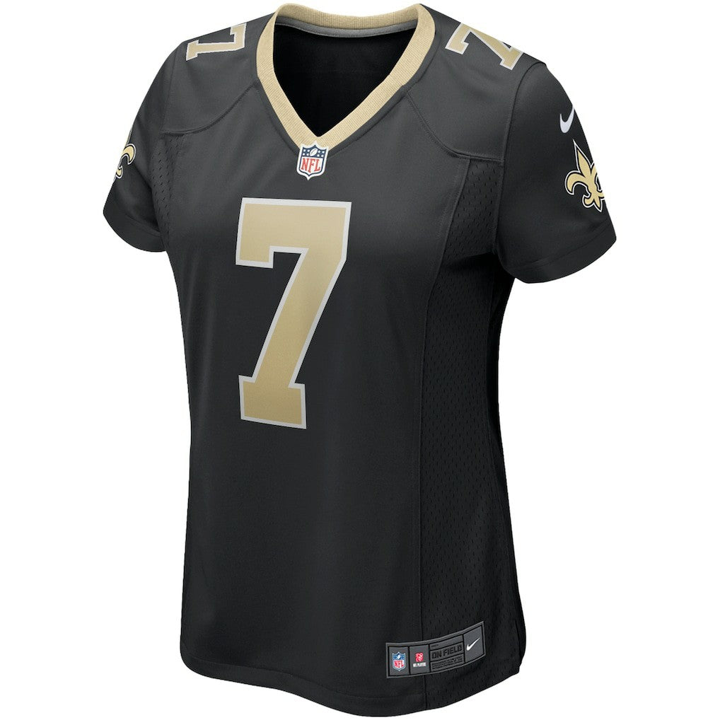 Morten Andersen New Orleans Saints Women's Game Retired Player Jersey Black | Nike for Sale