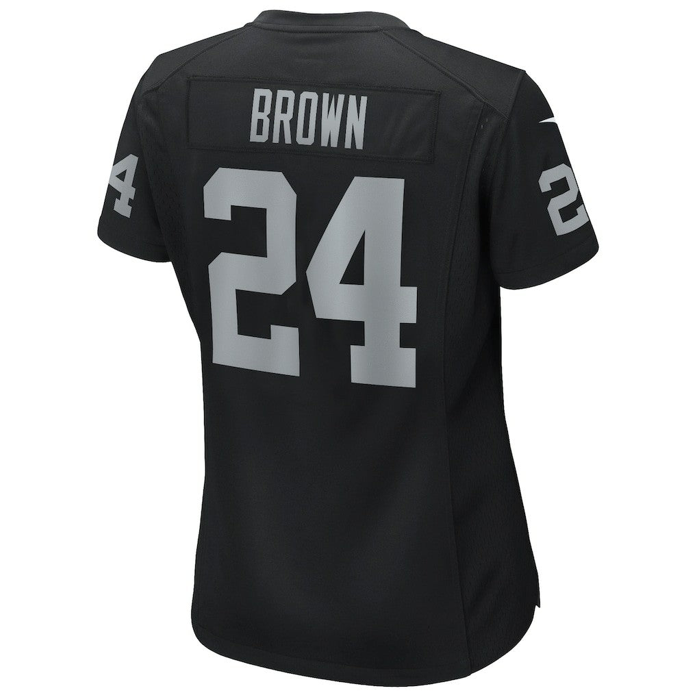 Willie Brown Las Vegas Raiders Women's Game Retired Player Jersey Black | Nike for Sale