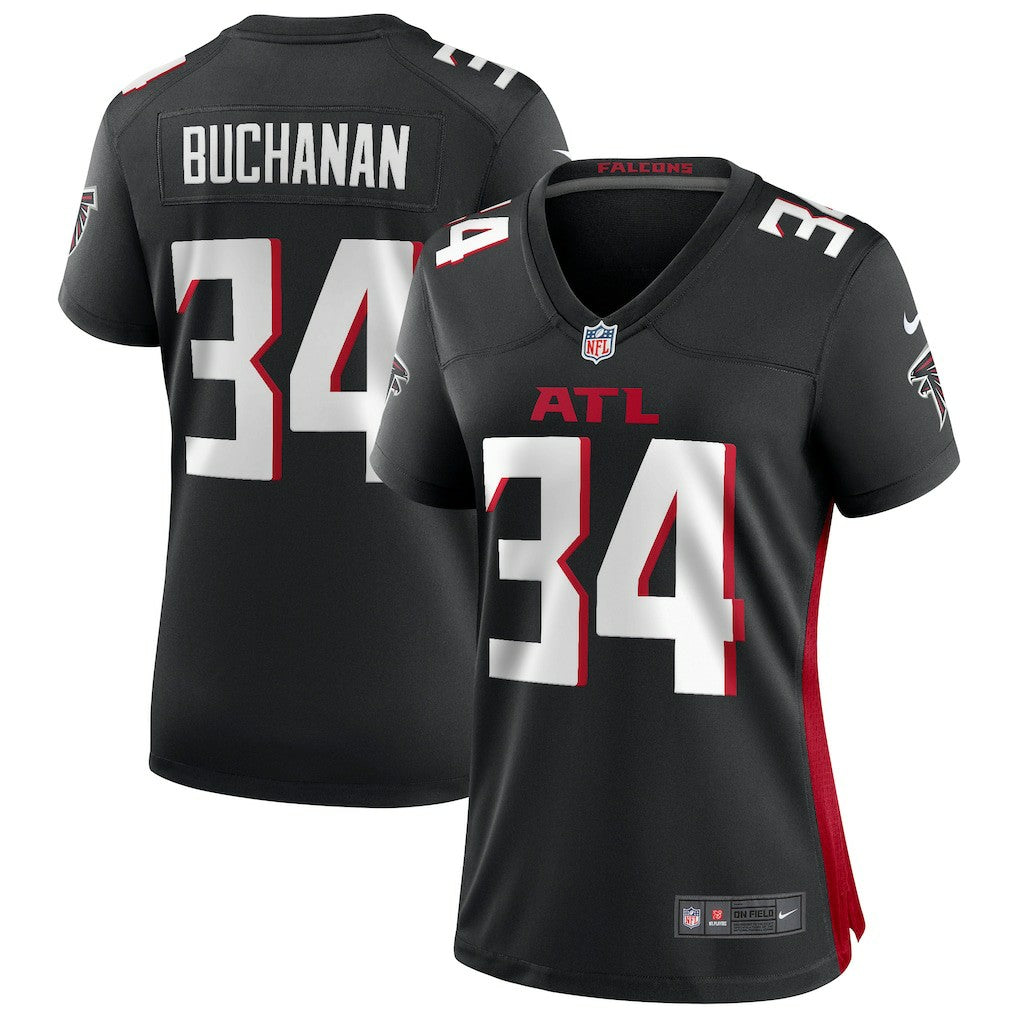 Ray Buchanan Atlanta Falcons Women's Game Retired Player Jersey Black | Nike for Sale