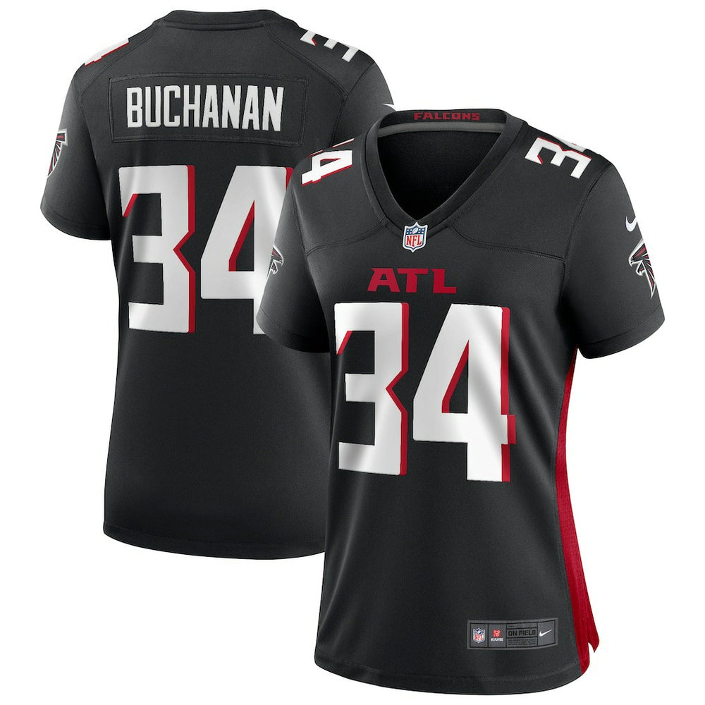 Ray Buchanan Atlanta Falcons Women's Game Retired Player Jersey Black | Nike for Sale