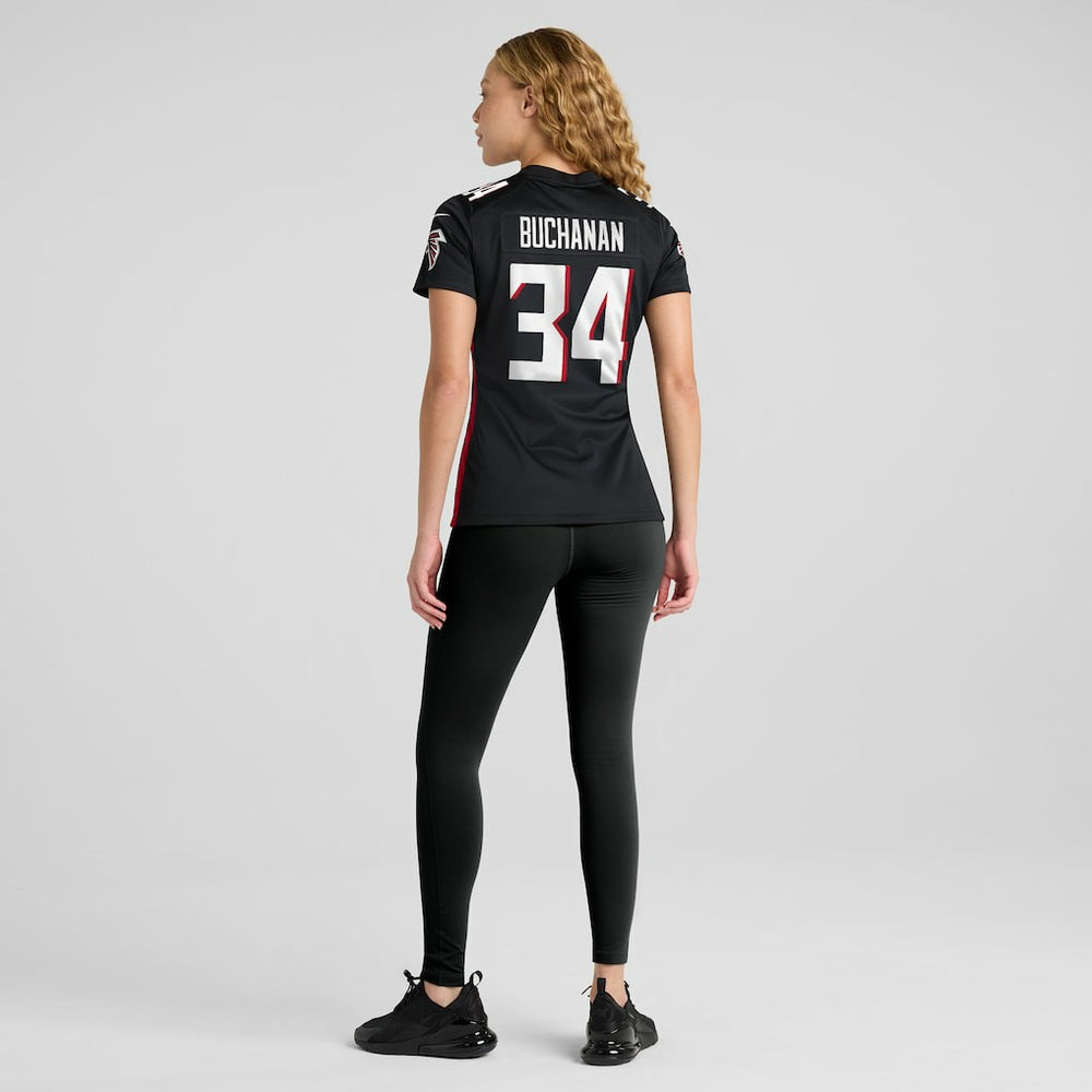 Ray Buchanan Atlanta Falcons Women's Game Retired Player Jersey Black | Nike for Sale