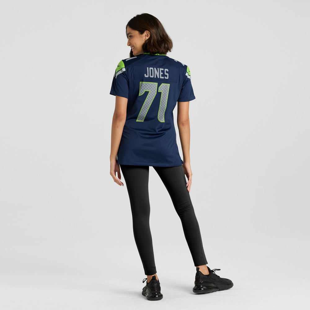 Walter Jones Seattle Seahawks Women's Game Retired Player Jersey College Navy | Nike for Sale