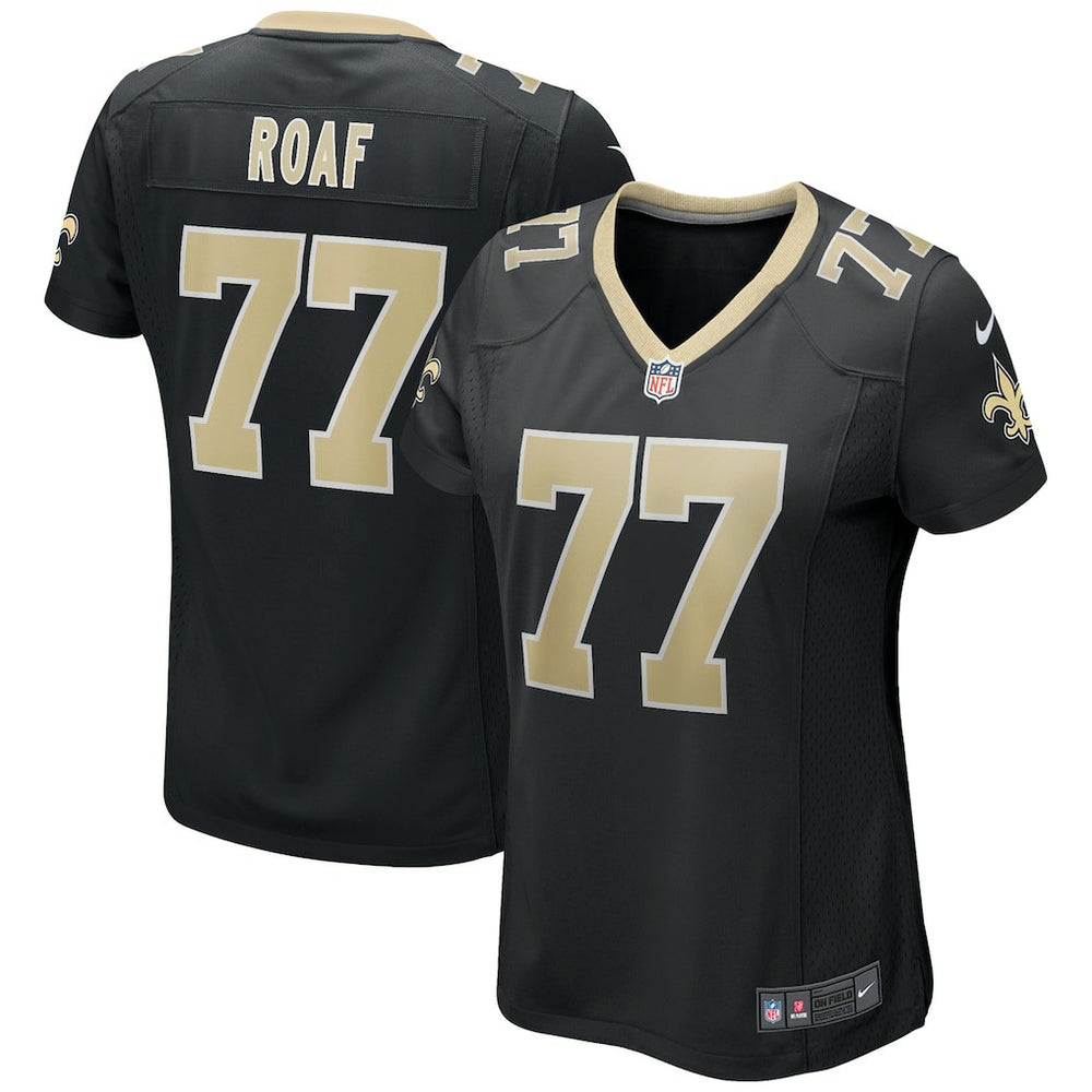 Willie Roaf New Orleans Saints Women's Game Retired Player Jersey Black | Nike for Sale
