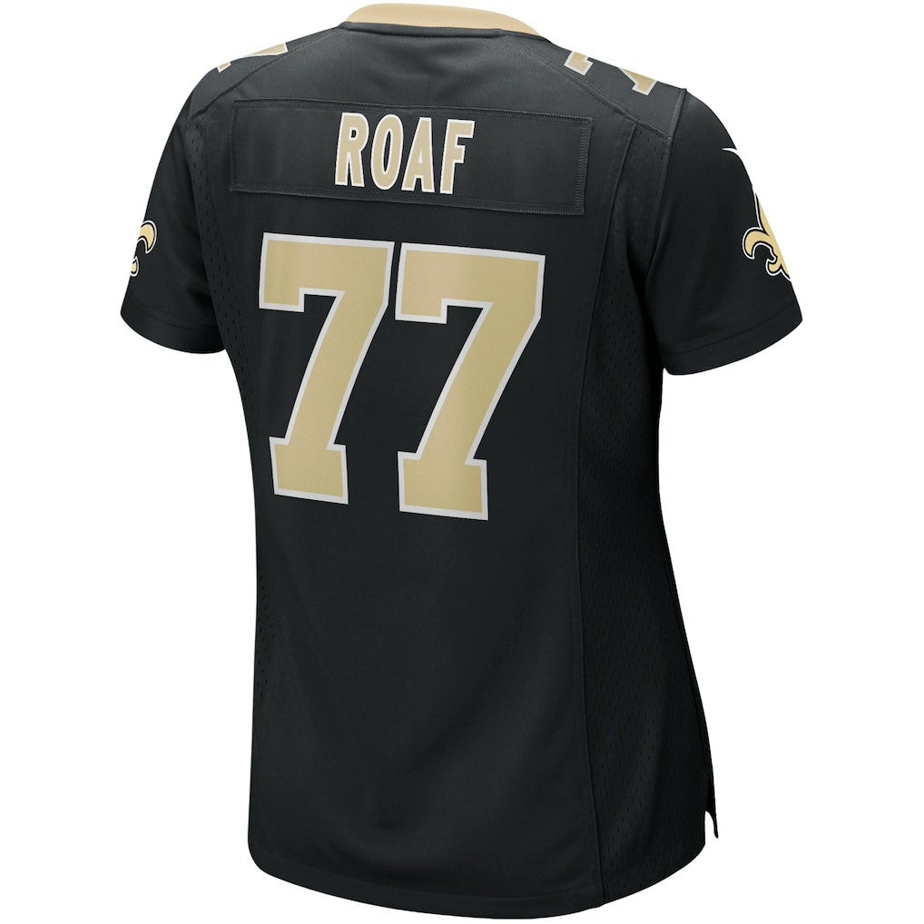 Willie Roaf New Orleans Saints Women's Game Retired Player Jersey Black | Nike for Sale