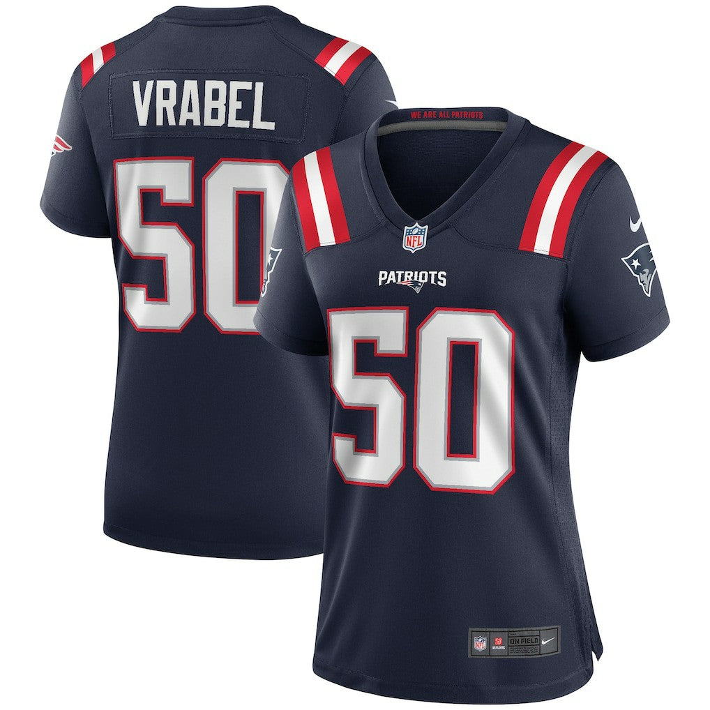 Mike Vrabel New England Patriots Women's Game Retired Player Jersey Navy | Nike for Sale