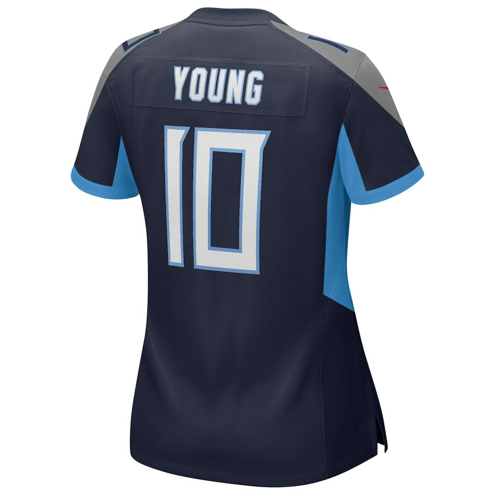 Vince Young Tennessee Titans Women's Game Retired Player Jersey Navy | Nike for Sale