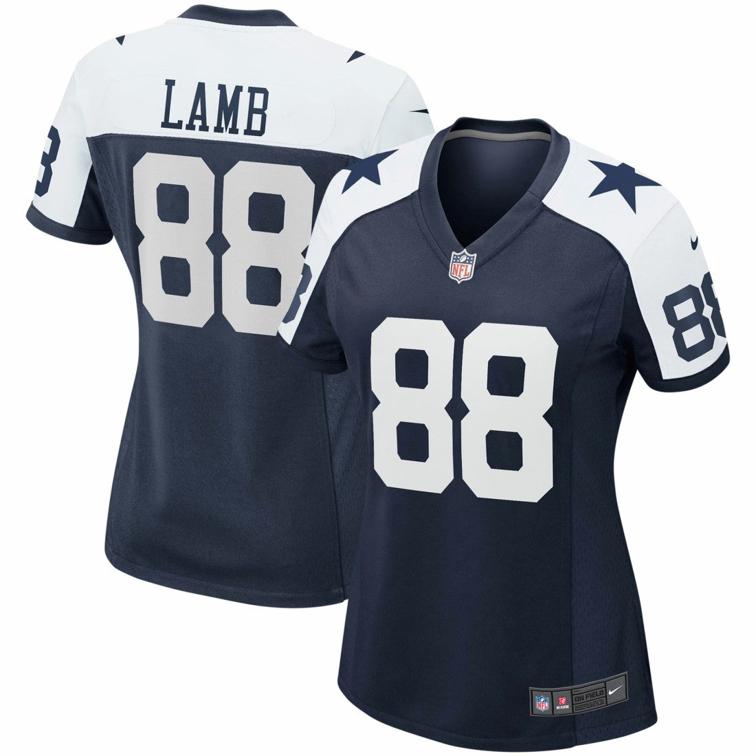 CeeDee Lamb Dallas Cowboys Women's Alternate Game Team Jersey Navy | Nike for Sale