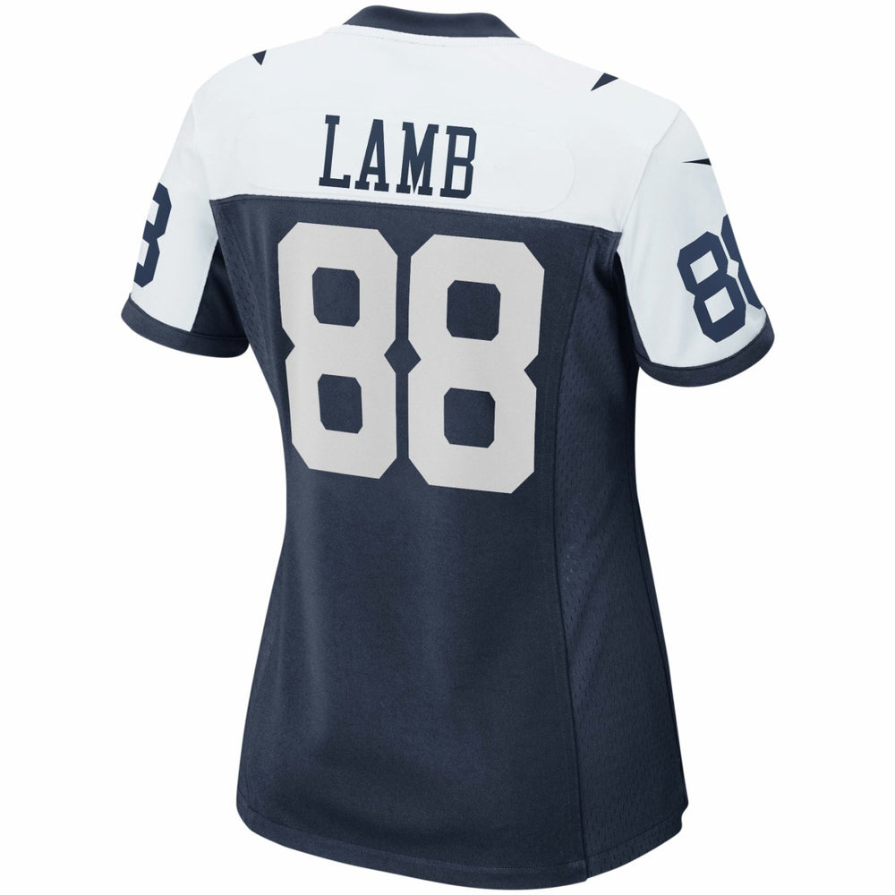 CeeDee Lamb Dallas Cowboys Women's Alternate Game Team Jersey Navy | Nike for Sale