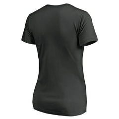 Vegas Golden Knights Women's Drop the Puck V-Neck T-Shirt - Black - NHL