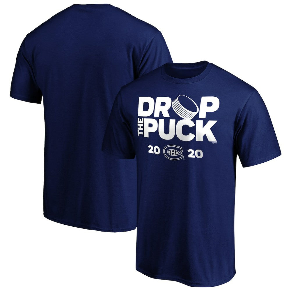 Montreal Canadiens Drop the Puck T-Shirt - Royal - NHL