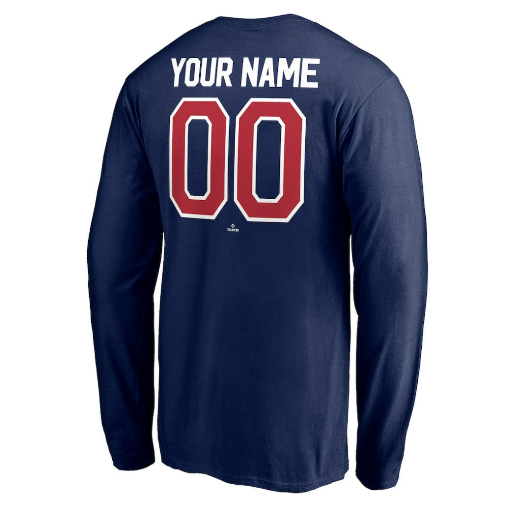 Atlanta Braves Personalized Winning Streak Name & Number Long Sleeve T-Shirt - MLB