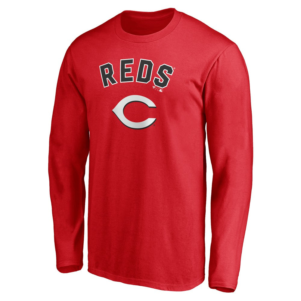 Cincinnati Reds Personalized Winning Streak Name & Number Long Sleeve T-Shirt - MLB