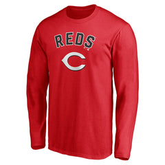 Cincinnati Reds Personalized Winning Streak Name & Number Long Sleeve T-Shirt - MLB