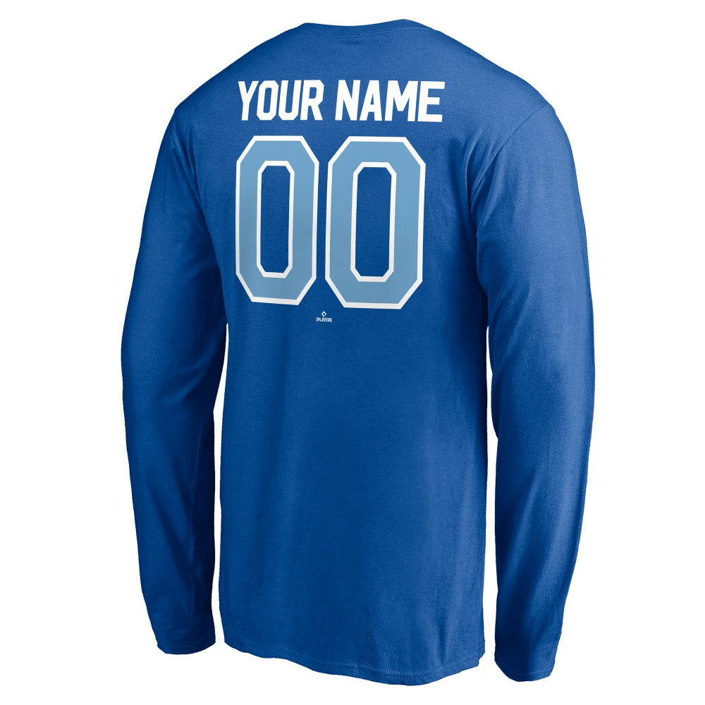 Kansas City Royals Personalized Winning Streak Name & Number Long Sleeve T-Shirt - MLB