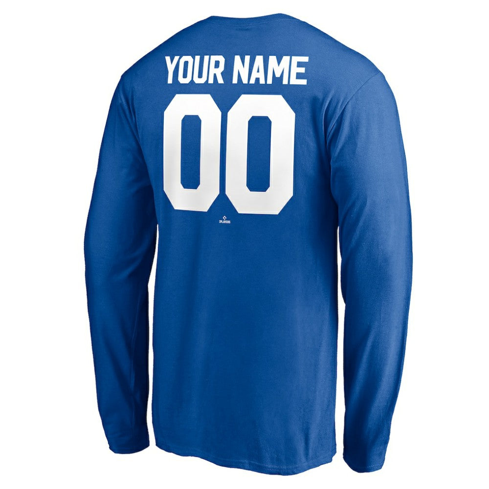 Los Angeles Dodgers Personalized Winning Streak Name & Number Long Sleeve T-Shirt - MLB