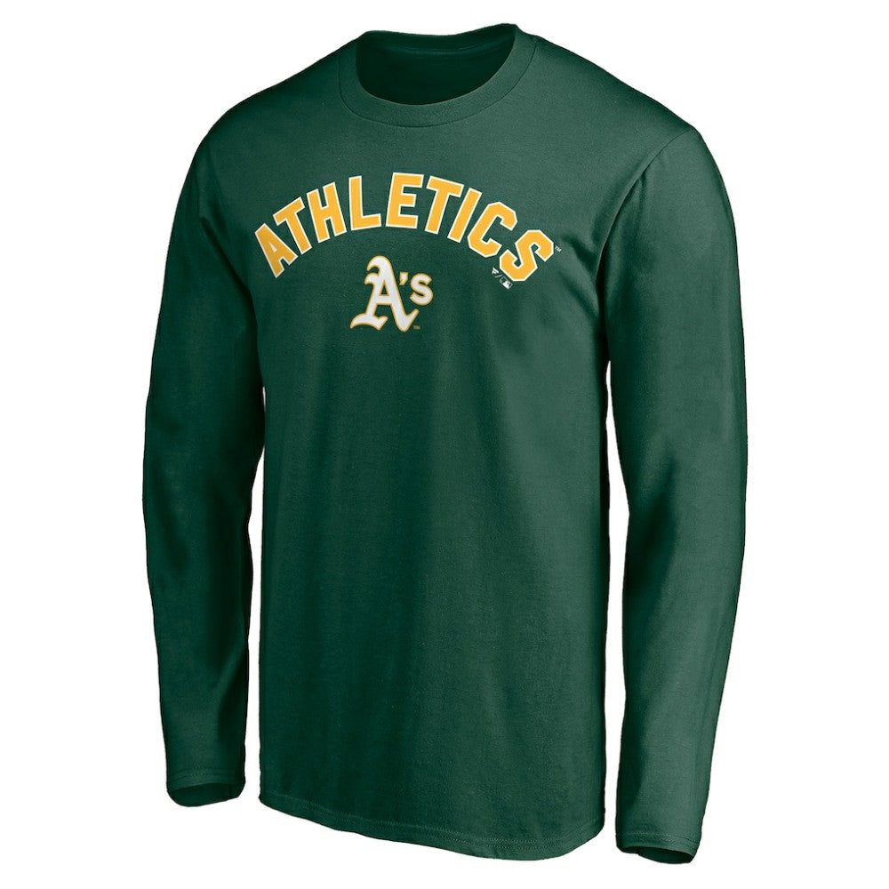 Athletics Personalized Winning Streak Name & Number Long Sleeve T-Shirt - MLB