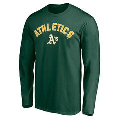 Athletics Personalized Winning Streak Name & Number Long Sleeve T-Shirt - MLB
