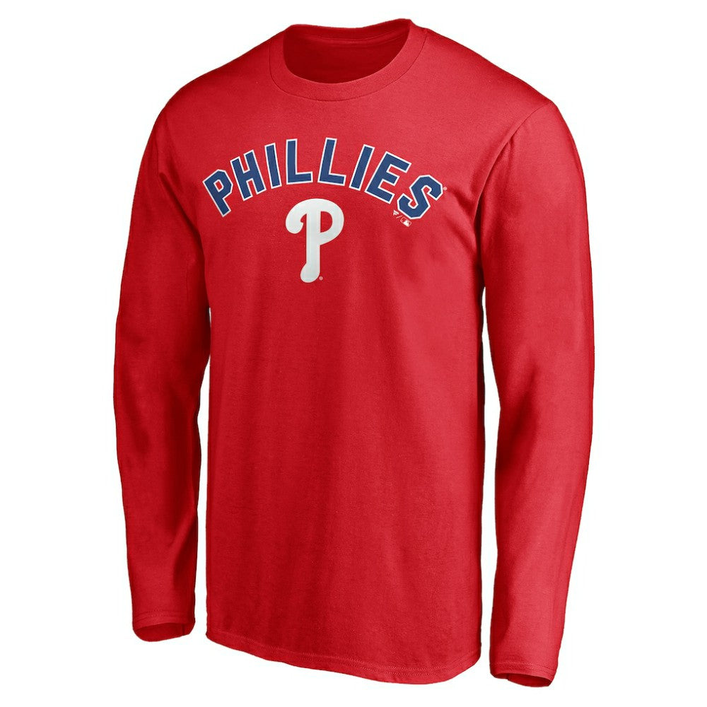 Philadelphia Phillies Personalized Winning Streak Name & Number Long Sleeve T-Shirt - MLB