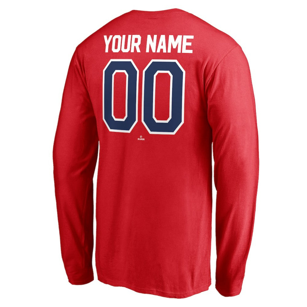 Philadelphia Phillies Personalized Winning Streak Name & Number Long Sleeve T-Shirt - MLB
