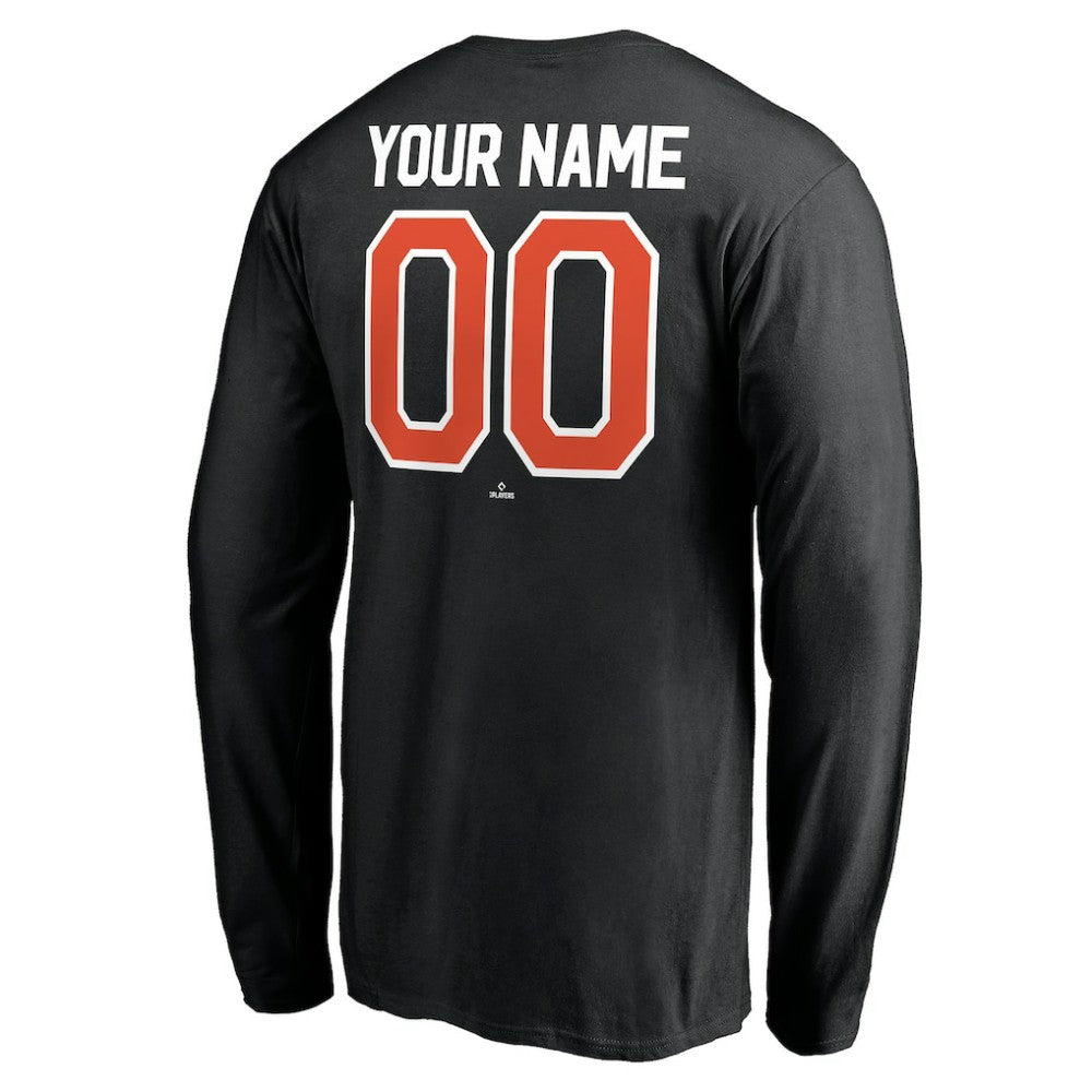 San Francisco Giants Personalized Winning Streak Name & Number Long Sleeve T-Shirt - MLB