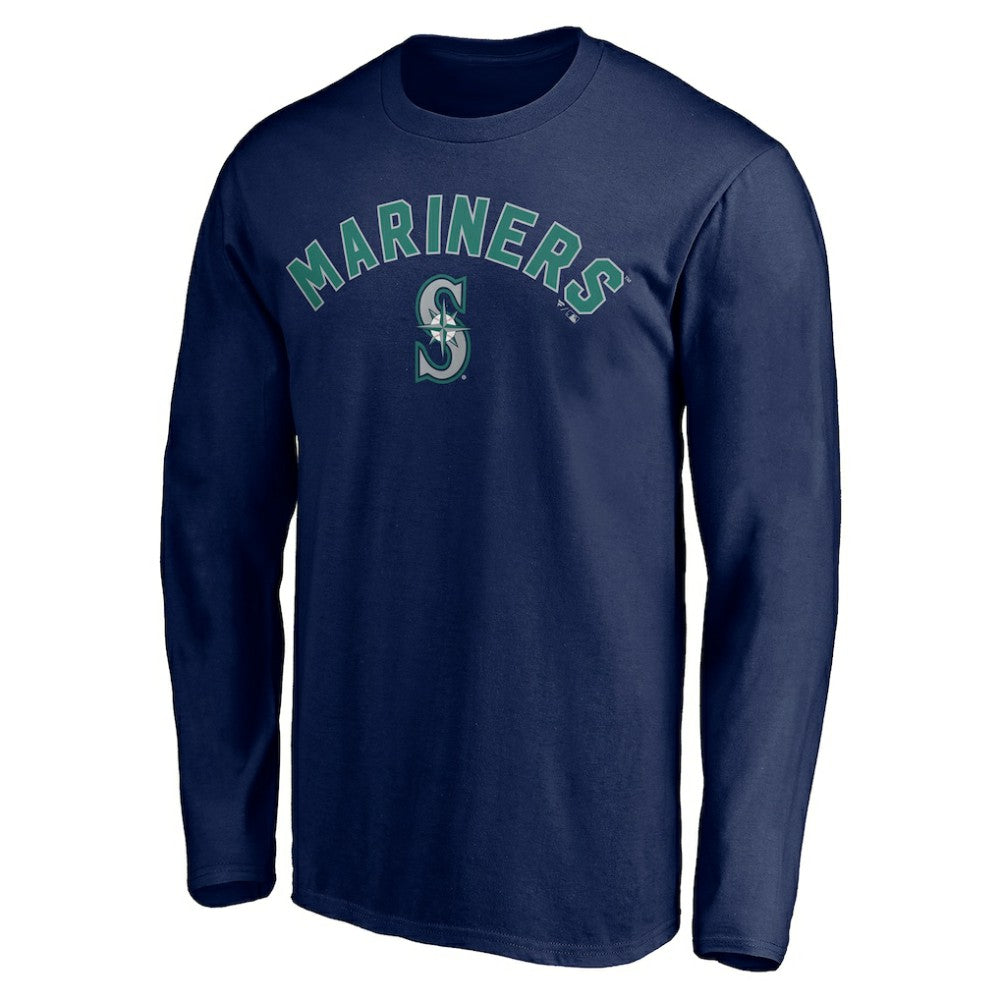 Seattle Mariners Personalized Winning Streak Name & Number Long Sleeve T-Shirt - MLB