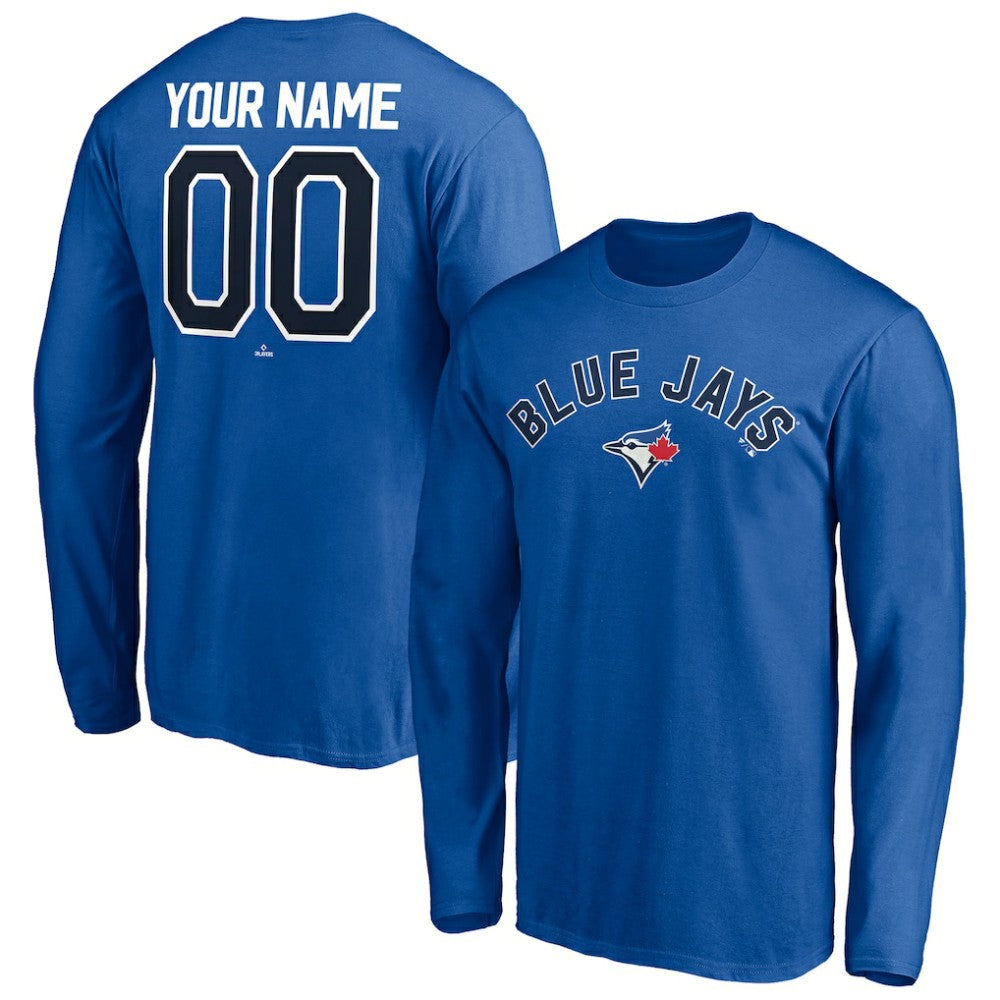 Toronto Blue Jays Personalized Winning Streak Name & Number Long Sleeve T-Shirt - MLB