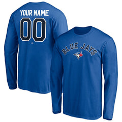 Toronto Blue Jays Personalized Winning Streak Name & Number Long Sleeve T-Shirt - MLB