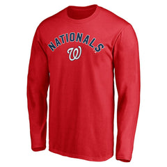 Washington Nationals Personalized Winning Streak Name & Number Long Sleeve T-Shirt - MLB